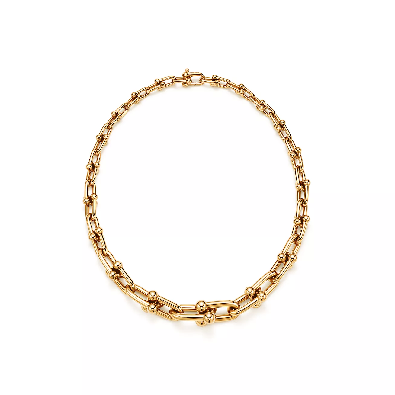 Graduated Link Necklace